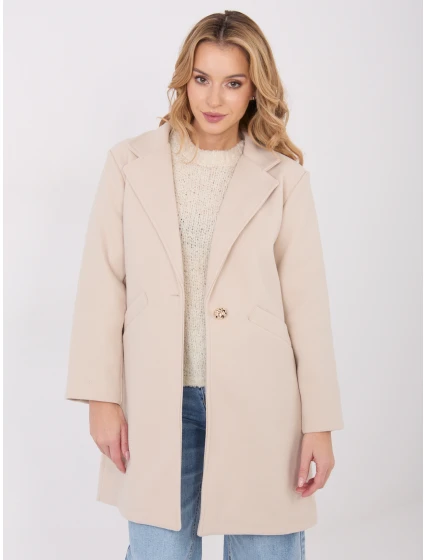 Kabát IT EN 20238.23 svetlo béžový