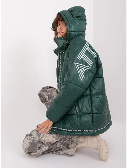 Kurtka NM KR model 19014721 ciemny zielony - FPrice Kurtka NM KR model 19014721 ciemny zielony - FPrice