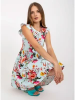 Dámské šaty RV SK model 17500218 světle modré - FPrice Dámské šaty RV SK model 17500218 světle modré - FPrice