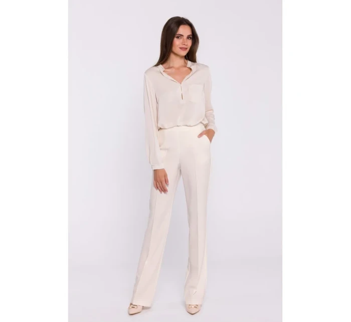 Kalhoty Bootcut kost model 20502972 - STYLOVE Kalhoty Bootcut kost model 20502972 - STYLOVE