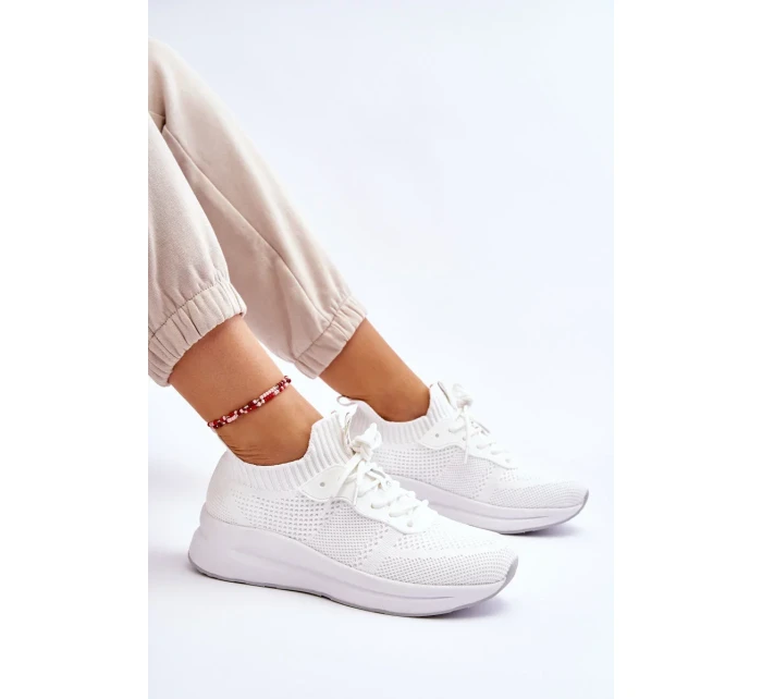 Dámské Cross Jeans Slip-on Sneakers LL2R4031C bílá Dámské Cross Jeans Slip-on Sneakers LL2R4031C bílá
