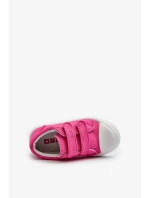 Detské tenisky na suchý zips Big Star Fuchsia Detské tenisky na suchý zips Big Star Fuchsia