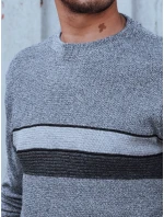 Pánsky sivý sveter FashionStreet WX2211