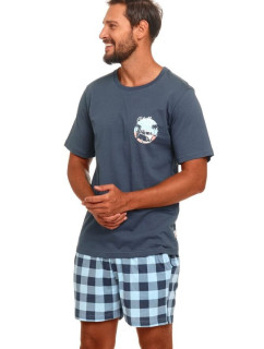 Pánské pyžamo   modré model 17209306 - DN Nightwear