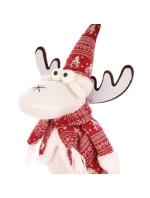 VIANOČNÝ DEKORATÍVNY SOB BIELY 35+20CM VIANOČNÝ DEKORATÍVNY SOB BIELY 35+20CM