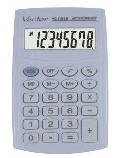 Kapesní kalkulačka    světle modrá model 21862872