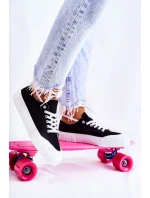 Damskie Trampki Na Platformie Czarne Comes Damskie Trampki Na Platformie Czarne Comes