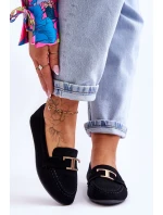 Klasyczne Wsuwane Mokasyny Czarne Carly Klasyczne Wsuwane Mokasyny Czarne Carly