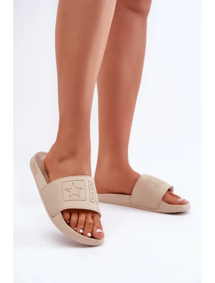 Pěnové Dámské Pantofle Big Star model 21676330 Béžové - Big Star Shoes