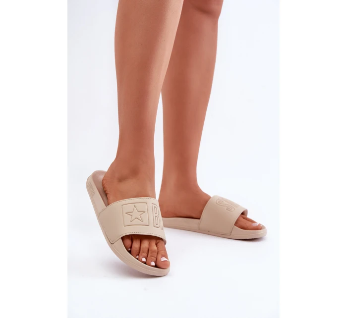 Pěnové Dámské Pantofle Big Star model 21676330 Béžové - Big Star Shoes