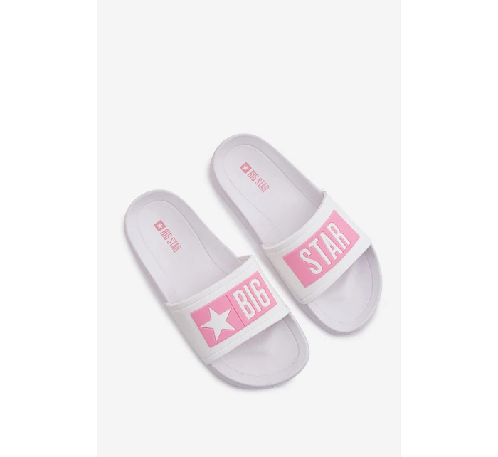 Dětské pantofle Big Star TT374A002 Bílomodré