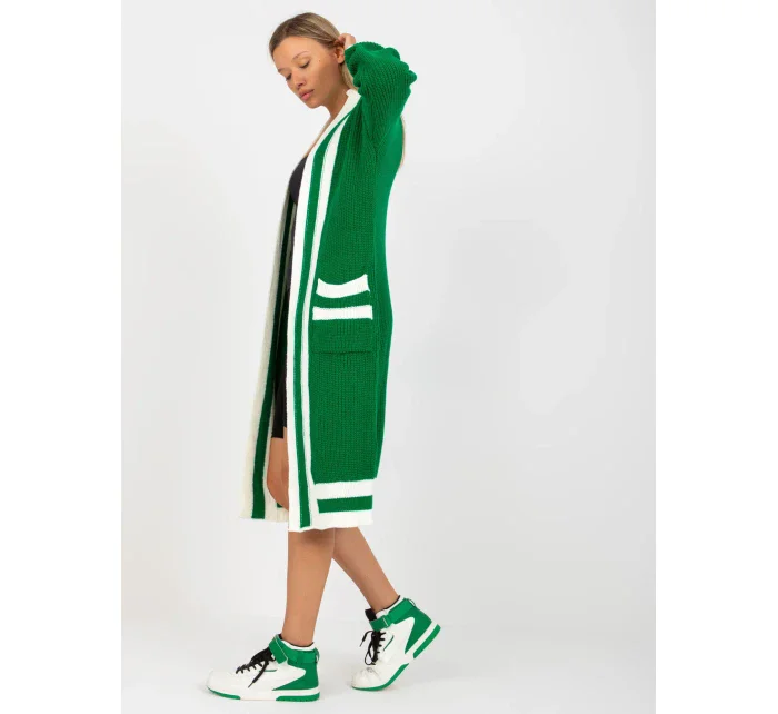 Dámsky sveter LC SW 0291 zelený Dámsky sveter LC SW 0291 zelený