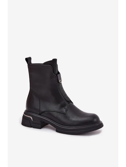 Dámske členkové topánky Karisse - čierne Dámske členkové topánky Karisse - čierne