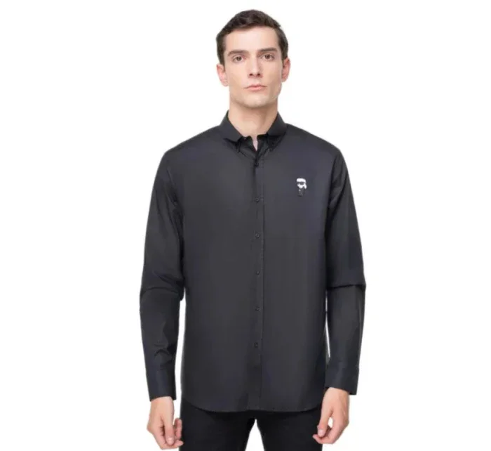 Pánske tričko 605911-534600 čierne - Karl Lagerfeld