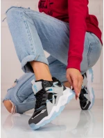 Výborné vícebarevné tenisky dámské bez podpatku Výborné vícebarevné tenisky dámské bez podpatku