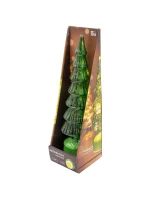 VIANOČNÝ STROMČEK ZELENÝ LED 7 KORÚN TEPLÁ BIELA 40CM VIANOČNÝ STROMČEK ZELENÝ LED 7 KORÚN TEPLÁ BIELA 40CM