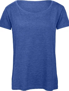 B&C /women Dámské tričko heather royal blue model 22485427