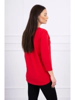 3D model 18744020 halenka se zirkony červená - K-Fashion 3D model 18744020 halenka se zirkony červená - K-Fashion