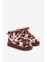 Dětské zimní boty pro mládež s podšívkou s model 21718613 - Boto Dětské zimní boty pro mládež s podšívkou s model 21718613 - Boto