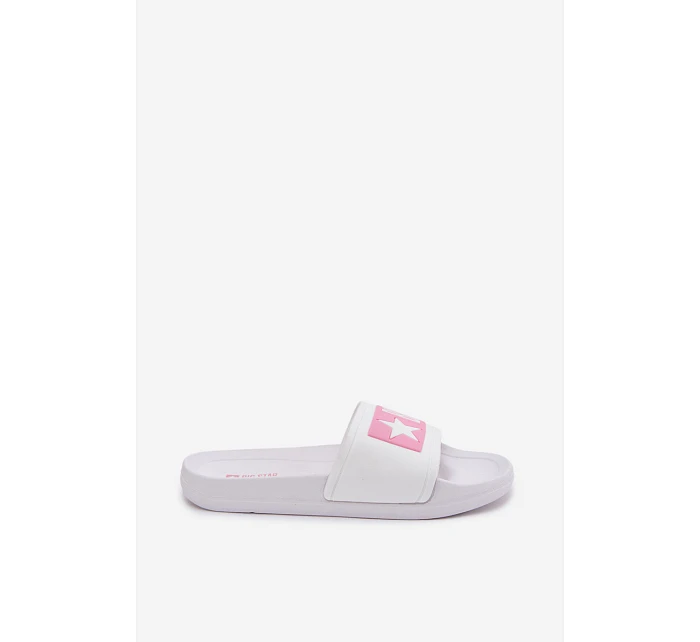 Dětské pantofle Big Star TT374A002 Bílomodré