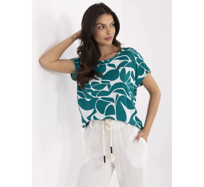 Bluzka model 21057801 ciemny zielony - FPrice