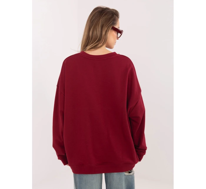 Mikina RV BL A1182.46 bordová