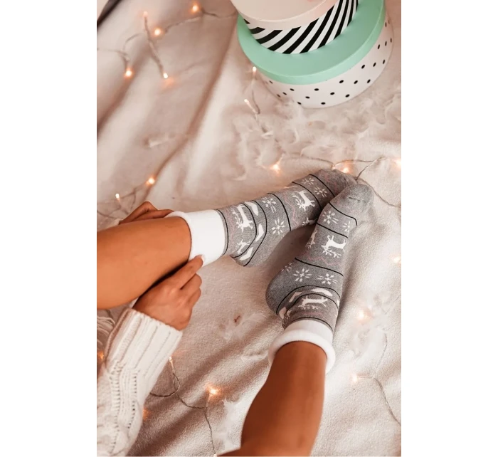 DÁMSKE FROTÉ PONOŽKY (SOB A SRDCE) 0118.003