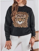 Dámská mikina v jedné velikosti graphite Dstreet model 21983645 - FashionStreet