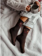 Ponožky model 21719031 Vánoční dámské froté 3741 - Milena