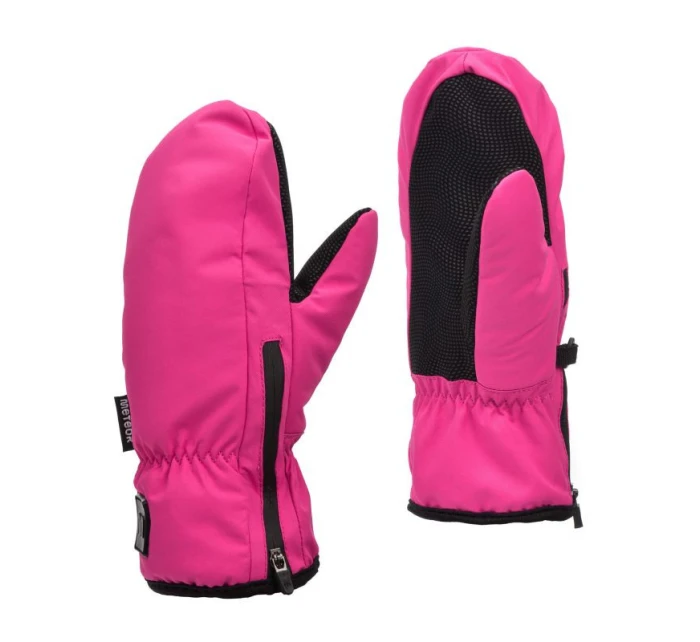 Meteor Juna zimné rukavice XXS ružová/čierna Meteor Juna zimné rukavice XXS ružová/čierna
