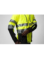 Padded Softshell 3vrstvá bezpečnostní softshellová bunda 64. hi vis model 22463255 - ProJob Padded Softshell 3vrstvá bezpečnostní softshellová bunda 64. hi vis model 22463255 - ProJob
