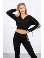 Sada s ozdobnými model 18746076 černé barvy - K-Fashion