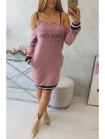 Tres Chic tmavě růžové šaty Tres Chic tmavě růžové šaty