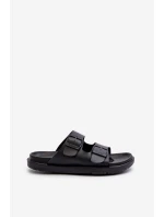Lehké Pěnové Dámské Žabky S Big Star Černé model 21660710 - Big Star Shoes Lehké Pěnové Dámské Žabky S Big Star Černé model 21660710 - Big Star Shoes