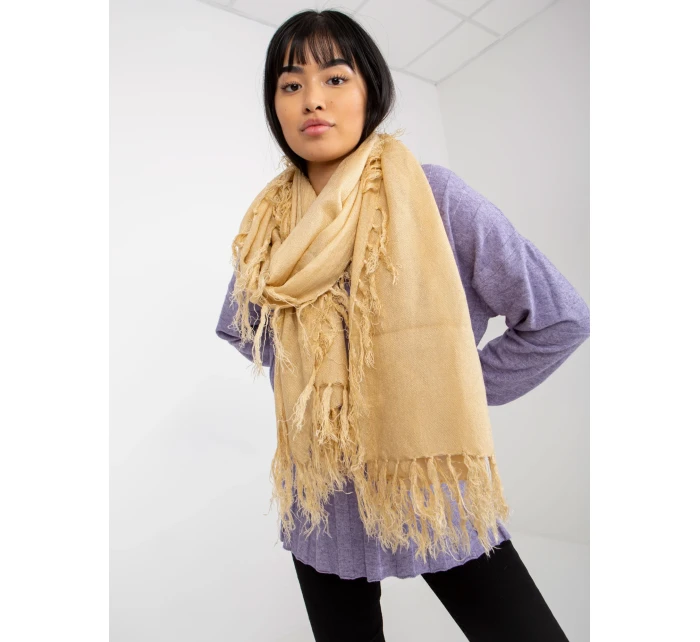 Šála AT SZ model 17846535 béžová - FPrice