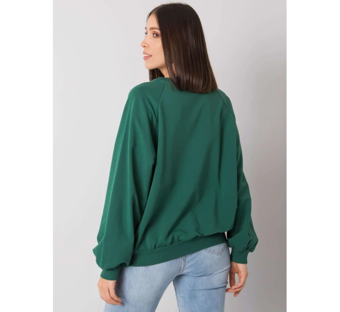 Mikina RV BL model 16292584 tmavě zelená - FPrice Mikina RV BL model 16292584 tmavě zelená - FPrice