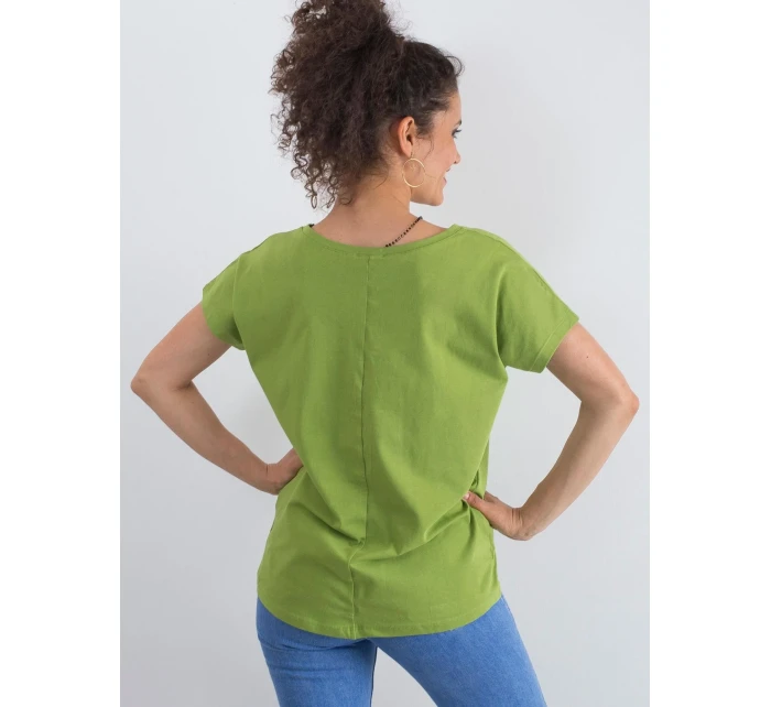 Tričko RV TS 4832.42P svetlo zelená