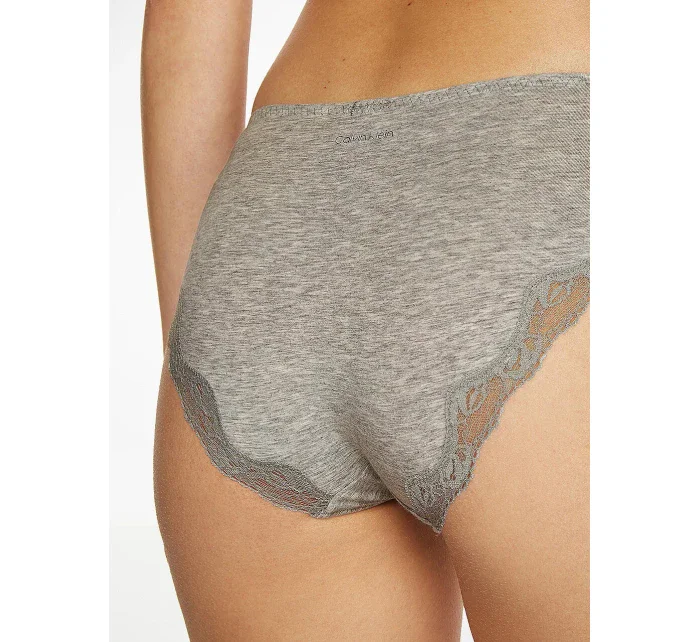 Dámske nohavičky - QF6743E P7A - šedá - Calvin Klein