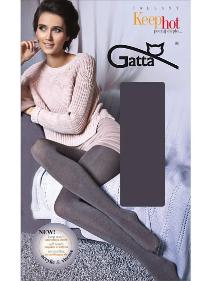 model 5422080 HOT Hladké dámské punčochové kalhoty 3D - Gatta