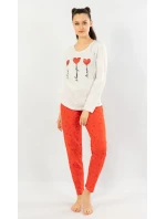 Dámske pyžamo dlhé I love you