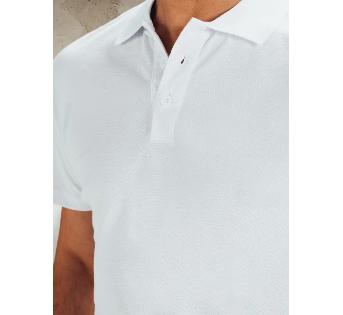 FashionStreet pánske biele polo tričko PX0514