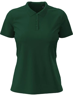 Stretch Polo Women Dámské elastické piqué polo z těžké bavlny model 22478475 bottle green - Stedman