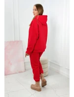 Izolovaná súprava s výšivkou Los Angeles červený Izolovaná súprava s výšivkou Los Angeles červený