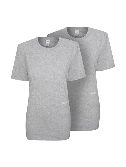 Dámske tričko s krátkym rukávom 2Pack QS6198E-020 - Calvin Klein