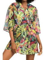 Dámske pareo 11 D80SZ- 1 - kvetovaná potlač - Self