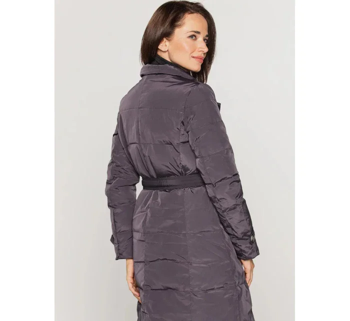 Dámsky kabát BLH201033FX sivý - PERSO