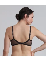 Dámska čipkovaná podprsenka PLAYTEX WIREFREE BRA - PLAYTEX - čierna