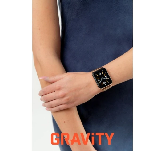 Chytré hodinky Rose Gold Grey 2 Stripes model 21807471 - Gravity