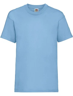 Fruit of the Loom Kids Valueweight T Detské tričko 16.1033 sky blue