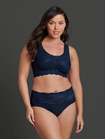 Esenciálna čipka vyššieho strihu 1304 navy blue - Anita Classix